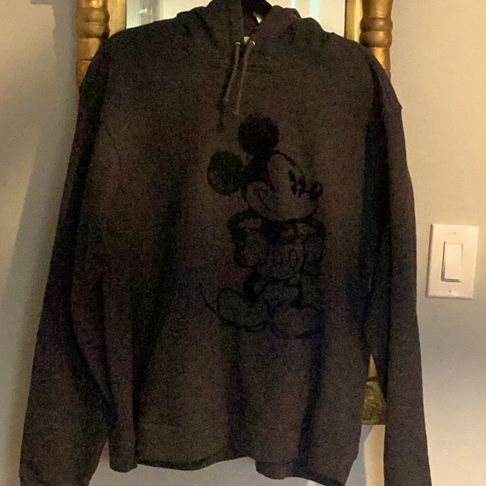 Walt Disney World embossed Mickey hoodie sweatshirt.  Heavy cotton, XXL